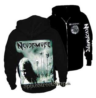 NEVERMORE - This Godless Endeavor - čierna pánska mikina na zips