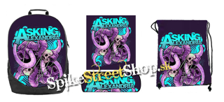 Hurá do školy - sada ASKING ALEXANDRIA - Elephant Skull (ruksak, peračník a vak na prezuvky)