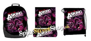 Hurá do školy - sada ASKING ALEXANDRIA - Monster (ruksak, peračník a vak na prezuvky)