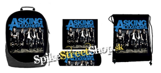 Hurá do školy - sada ASKING ALEXANDRIA - Band (ruksak, peračník a vak na prezuvky)