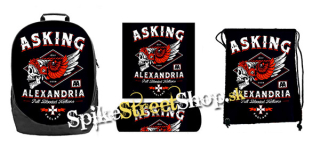 Hurá do školy - sada ASKING ALEXANDRIA - Wings (ruksak, peračník a vak na prezuvky)