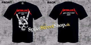 METALLICA - Skull M72 World Tour 2024 - čierne pánske tričko