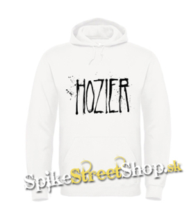 HOZIER - Logo Singer - biela pánska mikina