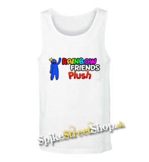 RAINBOW FRIENDS - Motive 1 - Mens Vest Tank Top - biele