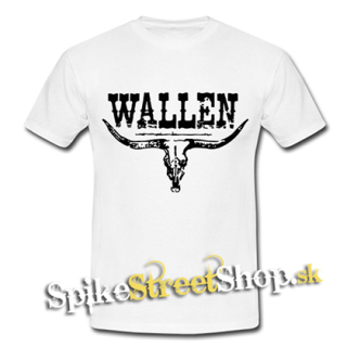 MORGAN WALLEN - Country Music Crest - biele pánske tričko