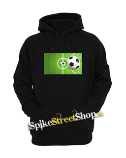 FUTBAL - Football Motive 1 - čierna detská mikina