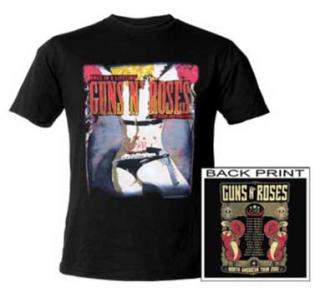 GUNS N ROSES - Once In A Lifetime 2012 - pánske tričko