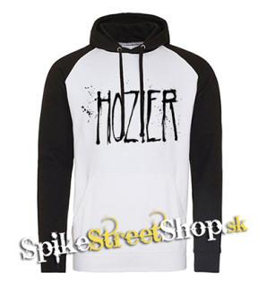 HOZIER - Logo Singer - čiernobiela pánska mikina
