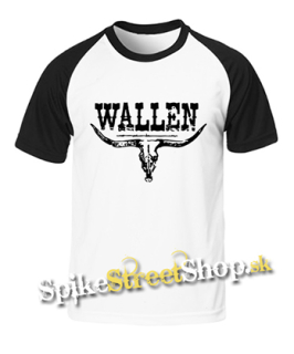 MORGAN WALLEN - Country Music Crest - dvojfarebné pánske tričko