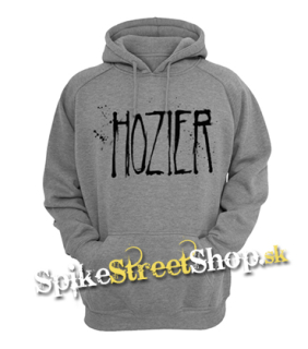 HOZIER - Logo Singer - šedá pánska mikina