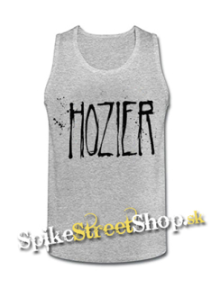 HOZIER - Logo Singer - Mens Vest Tank Top - šedé