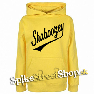SHABOOZEY - Logo Singer - žltá pánska mikina
