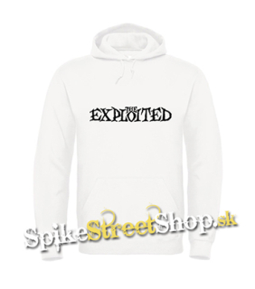 THE EXPLOITED - Logo - biela pánska mikina