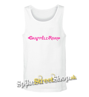 CHAPPELL ROAN - Pink Logo - Mens Vest Tank Top - biele