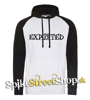 THE EXPLOITED - Logo - čiernobiela pánska mikina