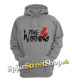 THE WARNING - Logo - šedá pánska mikina