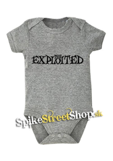 THE EXPLOITED - Logo - šedé detské body