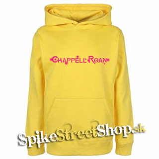 CHAPPELL ROAN - Pink Logo - žltá detská mikina