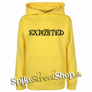 THE EXPLOITED - Logo - žltá pánska mikina