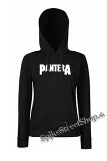PANTERA - Logo - čierna dámska mikina