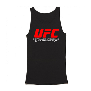 UFC - Ultimate Fighting Championship Logo - Mens Vest Tank Top - čierne