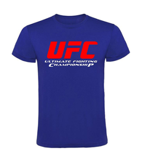 UFC - Logo - kráľovskymodré pánske tričko