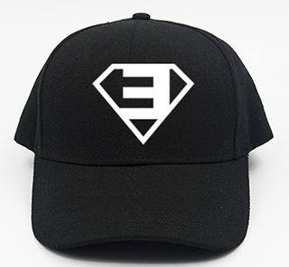 EMINEM - Superman Symbol - čierna šiltovka (-30%=AKCIA)