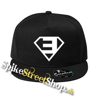 EMINEM - Superman Symbol - čierna šiltovka model "Snapback"