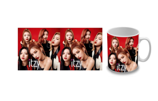 Hrnček ITZY - Red Poster