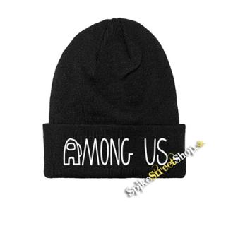 AMONG US - White Logo - zimná čiapka
