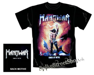 MANOWAR - Kings Of Metal - čierne pánske tričko