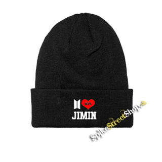 I LOVE JIMIN - BANGTAN BOYS - zimná čiapka