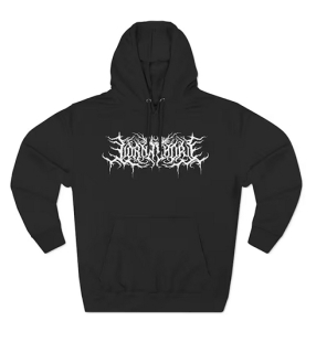 LORNA SHORE - Logo - čierna pánska mikina