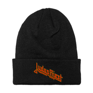 JUDAS PRIEST - Orange Yellow Classic Logo - zimná čiapka