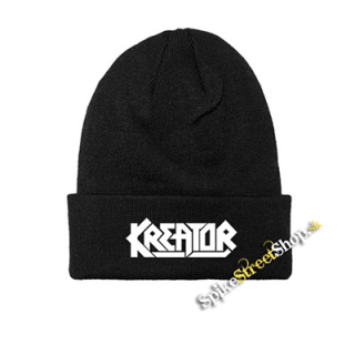KREATOR - Logo White - zimná čiapka