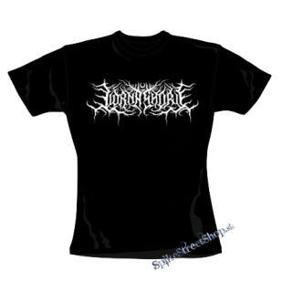 LORNA SHORE - Logo - čierne dámske tričko
