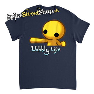 WOBBLY LIFE - tmavomodré detské tričko