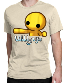 WOBBLY LIFE - pieskové pánske tričko