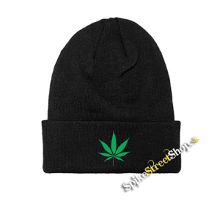 MARIHUANA - Green Leaf - zimná čiapka