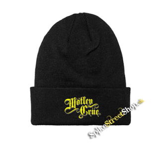 MOTLEY CRUE - Logo Yellow - zimná čiapka