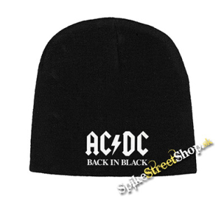 Čierna zimná čiapka AC/DC - Back In Black
