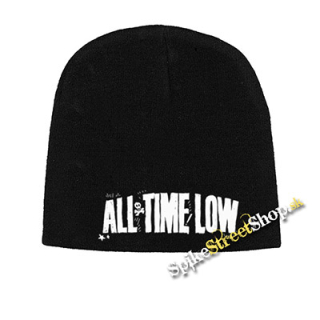 Čierna zimná čiapka ALL TIME LOW - Logo