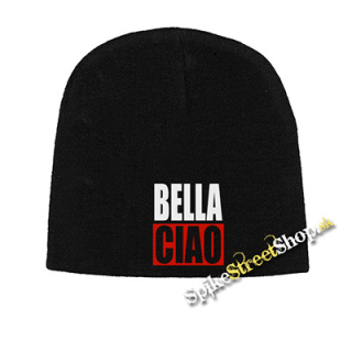 Čierna zimná čiapka BELLA CIAO