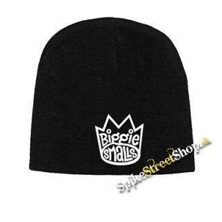Čierna zimná čiapka BIGGIE SMALLS - Logo