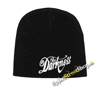 Čierna zimná čiapka DARKNESS - Logo