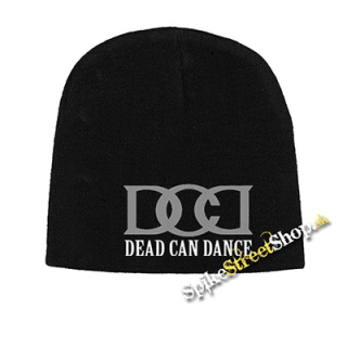 Čierna zimná čiapka DEAD CAN DANCE - Logo Grey Sign
