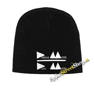 Čierna zimná čiapka DEPECHE MODE - Delta Machine Logo
