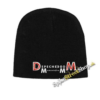 Čierna zimná čiapka DEPECHE MODE - Memento Mori Logo Crest