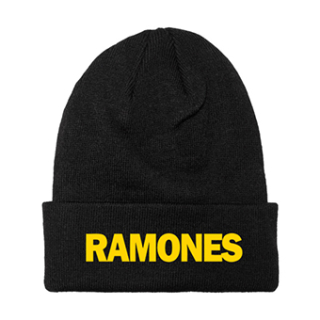 RAMONES - Yellow Logo - zimná čiapka
