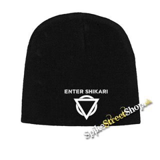 Čierna zimná čiapka ENTER SHIKARI - Symbol
